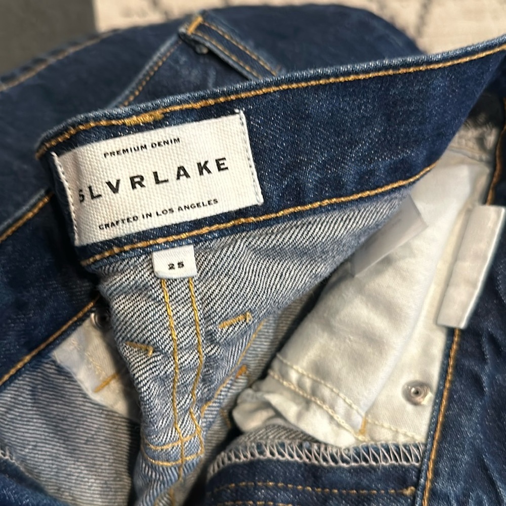SLVRLAKE jeans size 25 wide leg